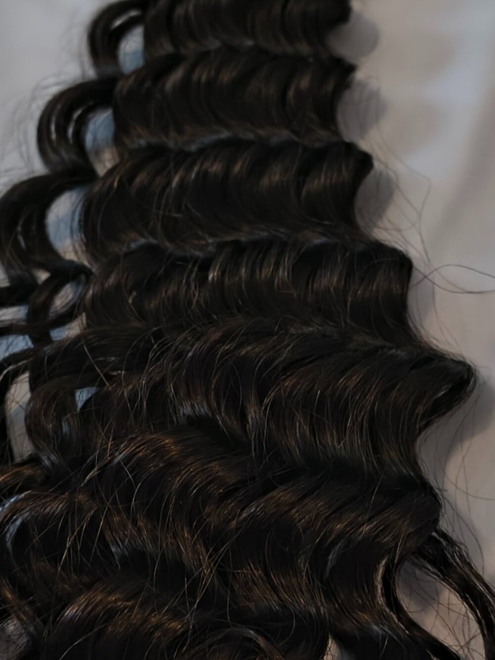 Human Hair Crochet Miracle Knots Deep Wave 20"